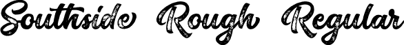 Southside Rough Regular font - Southside Rough.otf