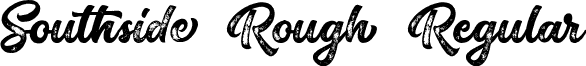 Southside Rough Regular font - Southside Rough.ttf