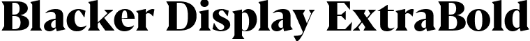 Blacker Display ExtraBold font - Blacker-Display-ExtraBold-trial.ttf