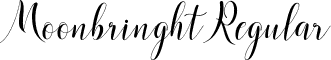 Moonbringht Regular font - Moonbringht.ttf