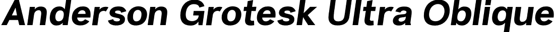 Anderson Grotesk Ultra Oblique font - AndersonGrotesk-UltraboldOblique.otf