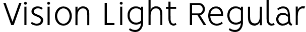 Vision Light Regular font - Vision-Light.otf