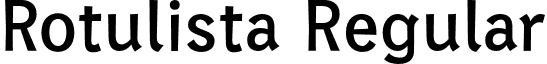 Rotulista Regular font - Rotulista-Regular.otf