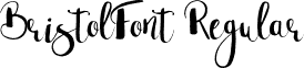 BristolFont Regular font - Bristol.otf