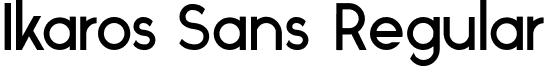 Ikaros Sans Regular font - Ikaros-Regular.otf