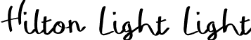 Hilton Light Light font - Hilton-Light.ttf