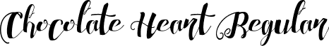 Chocolate Heart Regular font - Chocolate Heart Freebies.ttf