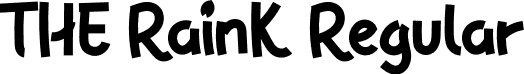THE RainK Regular font - THERainK.otf