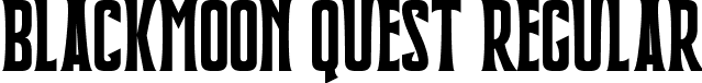 Blackmoon Quest Regular font - Blackmoon Quest.otf