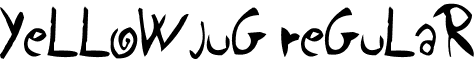 YellowJug Regular font - yellowjug.ttf