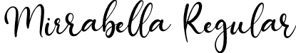 Mirrabella Regular font - Mirrabella-L3J4Z.otf