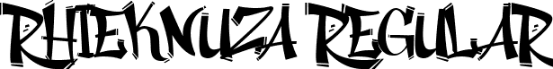 Rhieknuza Regular font - Rhieknuza-d9OY7.ttf