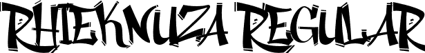 Rhieknuza Regular font - Rhieknuza-mLPdv.otf