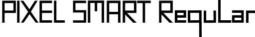 PIXEL SMART Regular font - PIXELSMART.otf