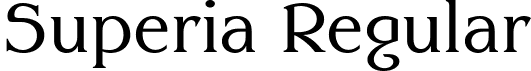 Superia Regular font - superia.ttf