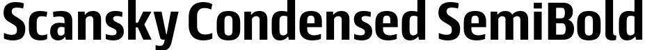 Scansky Condensed SemiBold font - satori-tf-scansky-condensed-semibold.otf