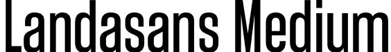 Landasans Medium font - Landasans-Medium.otf