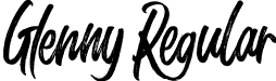 Glenny Regular font - glenny.ttf