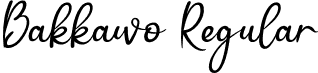 Bakkawo Regular font - Bakkawo.otf