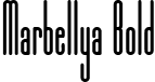 Marbellya Bold font - marbellyabold-zvy03.ttf