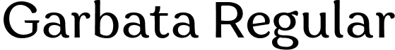 Garbata Regular font - zetafonts-garbata-regular.ttf