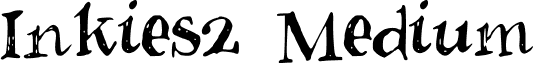 Inkies2 Medium font - Inkies2.ttf