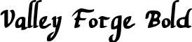 Valley Forge Bold font - valleyforgeb.ttf