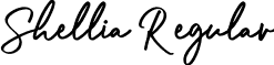 Shellia Regular font - Shellia.ttf