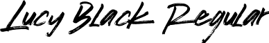 Lucy Black Regular font - Lucy Black.ttf