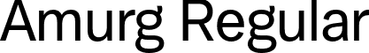 Amurg Regular font - Amurg-Regular.otf