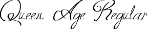 Queen Age Regular font - QueenAge-Regular.ttf