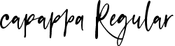 capappa Regular font - capappa.ttf