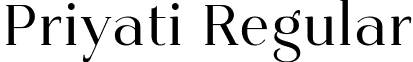 Priyati Regular font - Priyati-7x4w.ttf