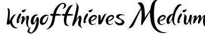 kingofthieves Medium font - Kingofthieves-v6mL.ttf