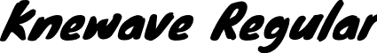 Knewave Regular font - knewave.regular.otf
