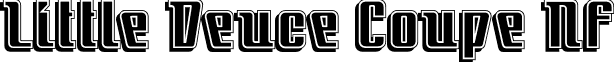 Little Deuce Coupe NF font - little-deuce-coupe-nf.regular.otf