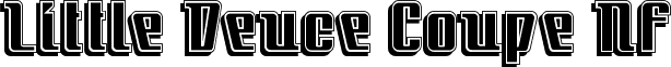 Little Deuce Coupe NF font - little-deuce-coupe-nf.regular.ttf