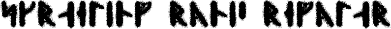 Skraeling Runic Regular font - SkraelingRunic.ttf