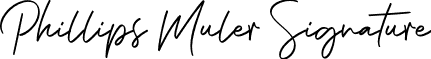 Phillips Muler Signature font - Phillips Muler Signature.ttf