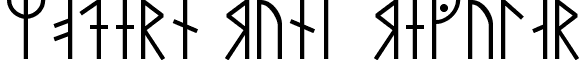 Modern Runic Regular font - ModernRunic-Regular.ttf