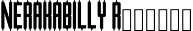 NERAKABILLY Regular font - NERAKABILLY-1.ttf