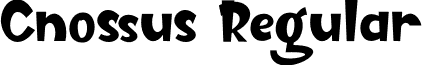 Cnossus Regular font - Cnossus.ttf