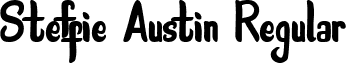 Steffie Austin Regular font - Steffie Austin.ttf
