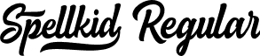 Spellkid Regular font - SpellkidRegular-z8dZ4.ttf