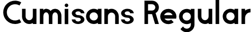 Cumisans Regular font - Cumisans-p78nK.otf