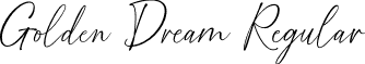 Golden Dream Regular font - goldendream-jee7y.otf