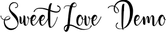 Sweet Love Demo font - Sweet Love.ttf