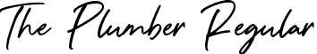 The Plumber Regular font - ThePlumber-8MMjn.ttf