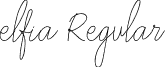 elfia Regular font - elfia-Regular.ttf