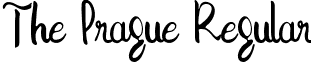 The Prague Regular font - ThePrague.ttf